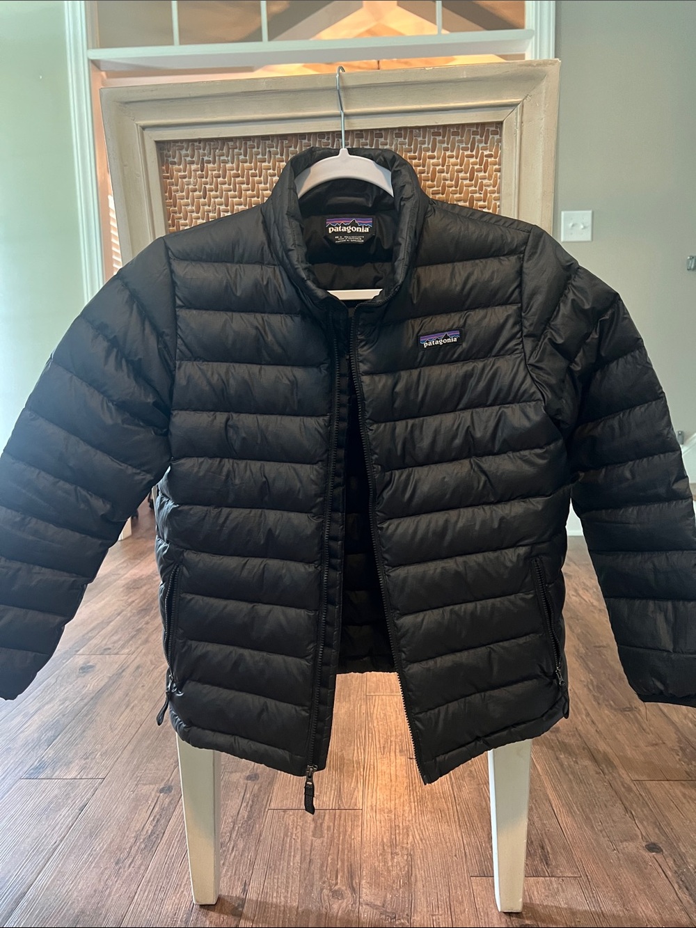 Patagonia Black Quilted Down Puffer Jacket